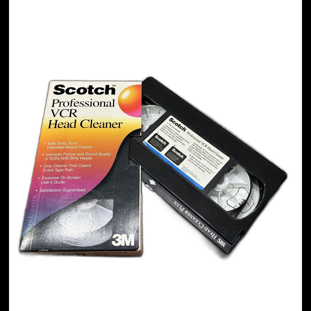 Scotch 3M Professional VCR Head Cleaner Dry - Used